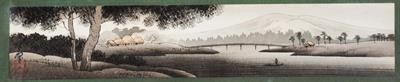 Lot 644 - A Japanese coloured print