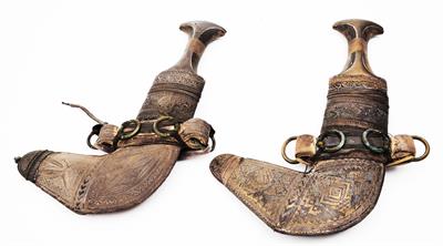 Lot 655 - Two Persian daggers