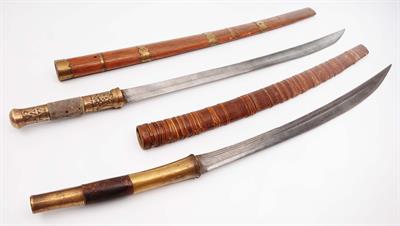 Lot 668 - Two Indo Persian swords