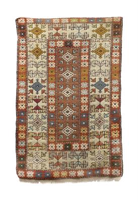 Lot 703 - A wool ground Turkish rug