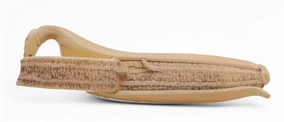 Lot 809 - A Japanese carved okimono in the form of a banana
