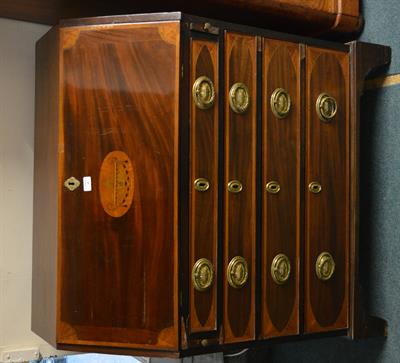 Lot 4 - An Edwardian mahogany bureau