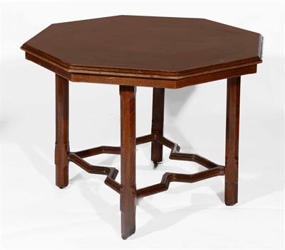 Lot 9 - A Howard & Sons Gothic Revival hall table