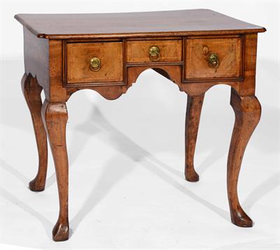 Lot 13 - An 18th Century walnut lowboy