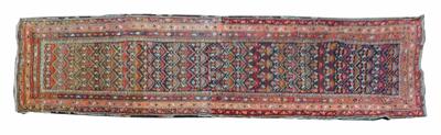 Lot 61 - A Caucasian black ground runner