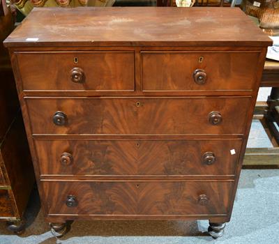 Lot 102 - A 19th Century oak corner cupboard