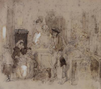 Lot 229 - Attributed to Thomas Faed (Scottish