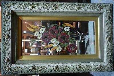Lot 233 - A collection of five Victorian painted mirrors