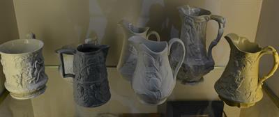 Lot 263 - A Charles Meigh salt glaze mug
