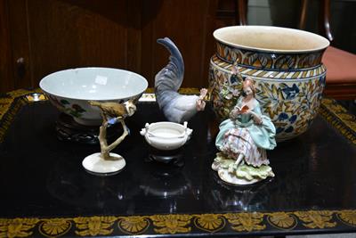 Lot 282 - A Royal Copenhagen porcelain cockerel
