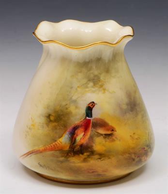 Lot 288 - A Royal Worcester small vase