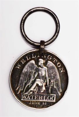Lot 355 - A Waterloo medal