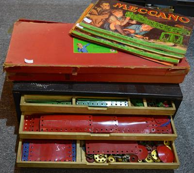 Lot 416 - A collection of Meccano