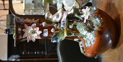 Lot 420 - An Austrian pottery vase