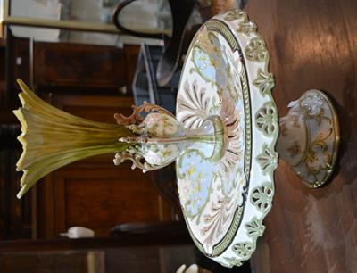 Lot 421 - An Austrian pottery centrepiece