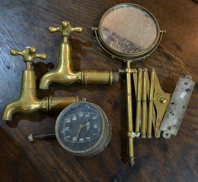Lot 430 - A Jaeger car clock