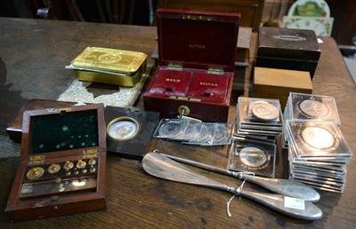 Lot 431 - A collection of Crown coins
