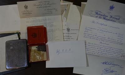 Lot 446 - A 1st World War album of photographs
