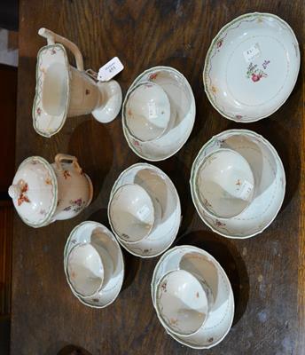 Lot 451 - A Chinese porcelain two handled sugar bowl and cover