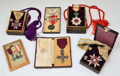 Lot 515 - A GROUP OF JAPANESE AND ENGLISH IMPERIAL ORDERS