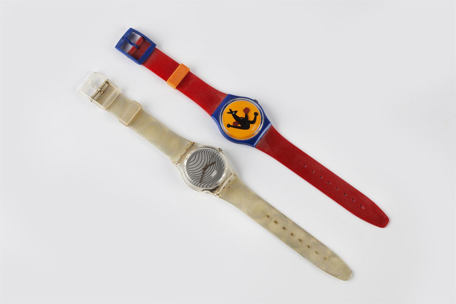 Lot 433 - Victor Vasarely and Eduardo Arroyo for Swatch