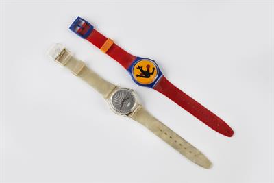 Lot 433 - Victor Vasarely and Eduardo Arroyo for Swatch