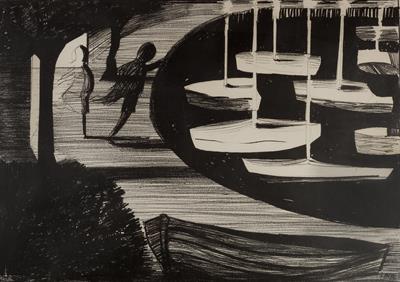 Lot 597 - Charles Blackman (Australian