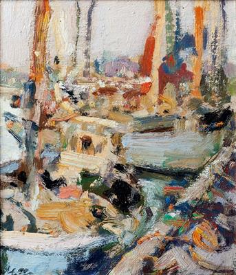 Lot 573 - Ken Moroney (British