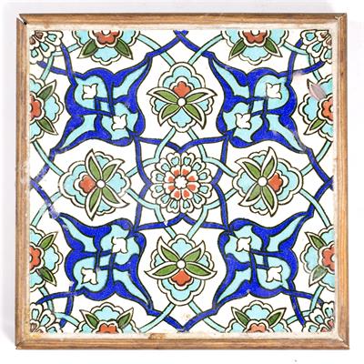 Lot 1 - Iznik style tile