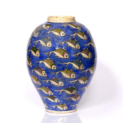 Lot 8 - Large pottery vase