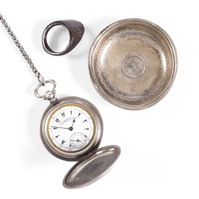 Lot 50 - Silver 800 standard pocket watch