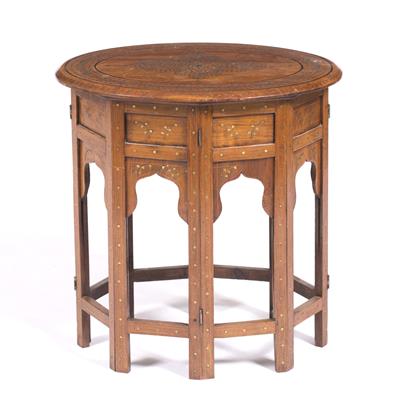 Lot 141 - Oval side table