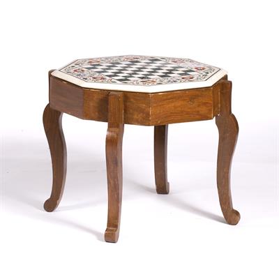 Lot 148 - Marble games top