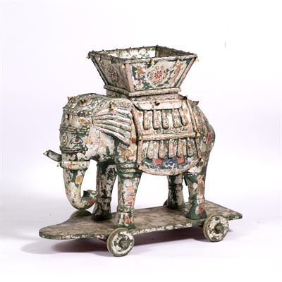 Lot 156 - Large figure of an elephant