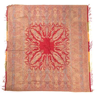 Lot 178 - Kashmir square shawl (Rumal)