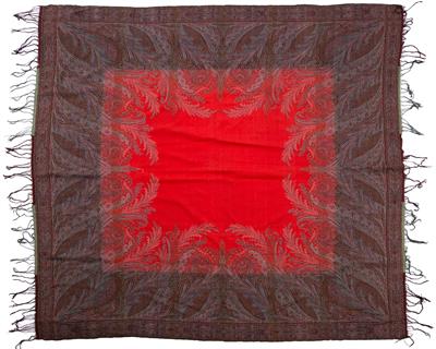 Lot 181 - Large square shawl (Rumal)