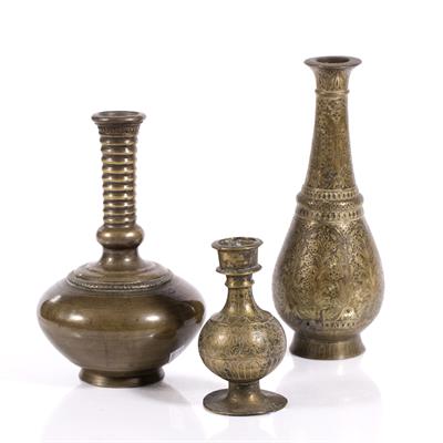 Lot 238 - Brass vase