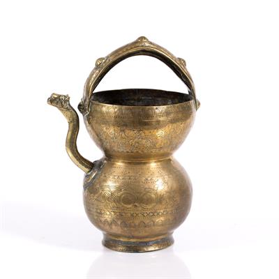 Lot 240 - Brass spittoon