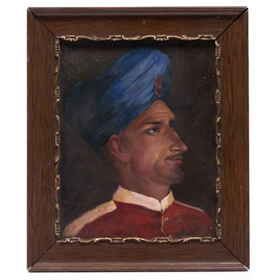 Lot 297 - Portrait of a soldier