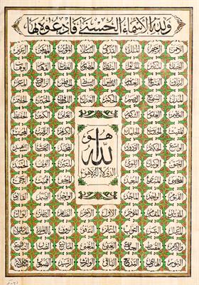 Lot 307 - Pair of Qu-ran pages