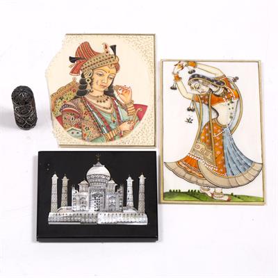 Lot 308 - Two miniatures