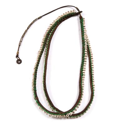 Lot 285 - A KAMBA DANCING BELT with cowrie shells