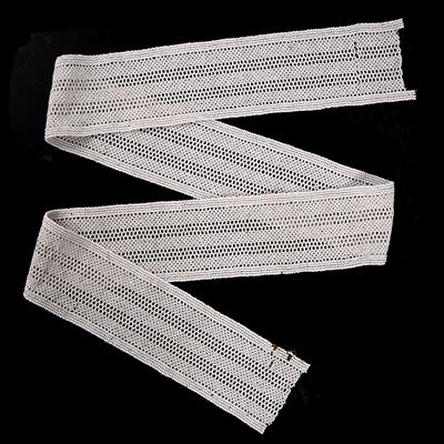 Lot 295 - A XHOSA LONG WHITE BEADWORK STRIP