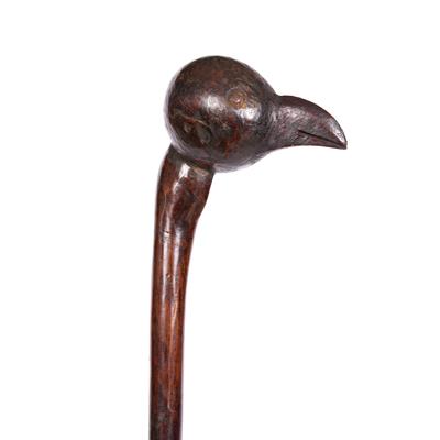 Lot 337 - A MASAI (KENYA) CHIEF'S WOODEN DANCING STICK