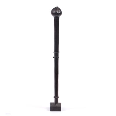 Lot 348 - AN AFRICAN WOODEN CLUB