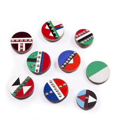 Lot 384 - ZULU EARPLUGS: eight single examples