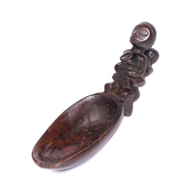 Lot 404 - A WEST AFRICAN WOODEN SPOON