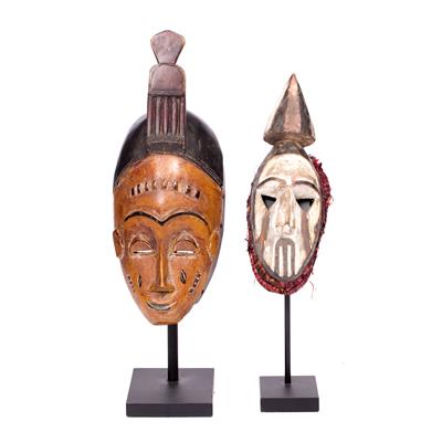 Lot 415 - TWO AFRICAN MASKS