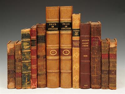 Lot 666 - A COLLECTION OF APPROXIMATELY 50 ANTIQUARIAN BINDINGS