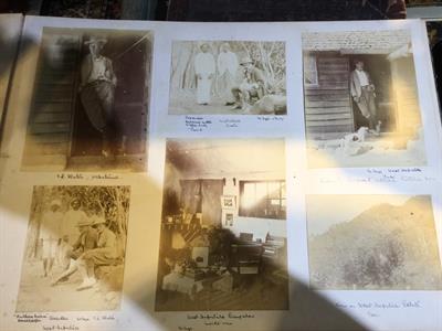 Lot 811 - A GROUP OF FIVE LATE 19TH/EARLY 20TH CENTURY PHOTOGRAPH AND SCRAP ALBUMS TO INCLUDE South American